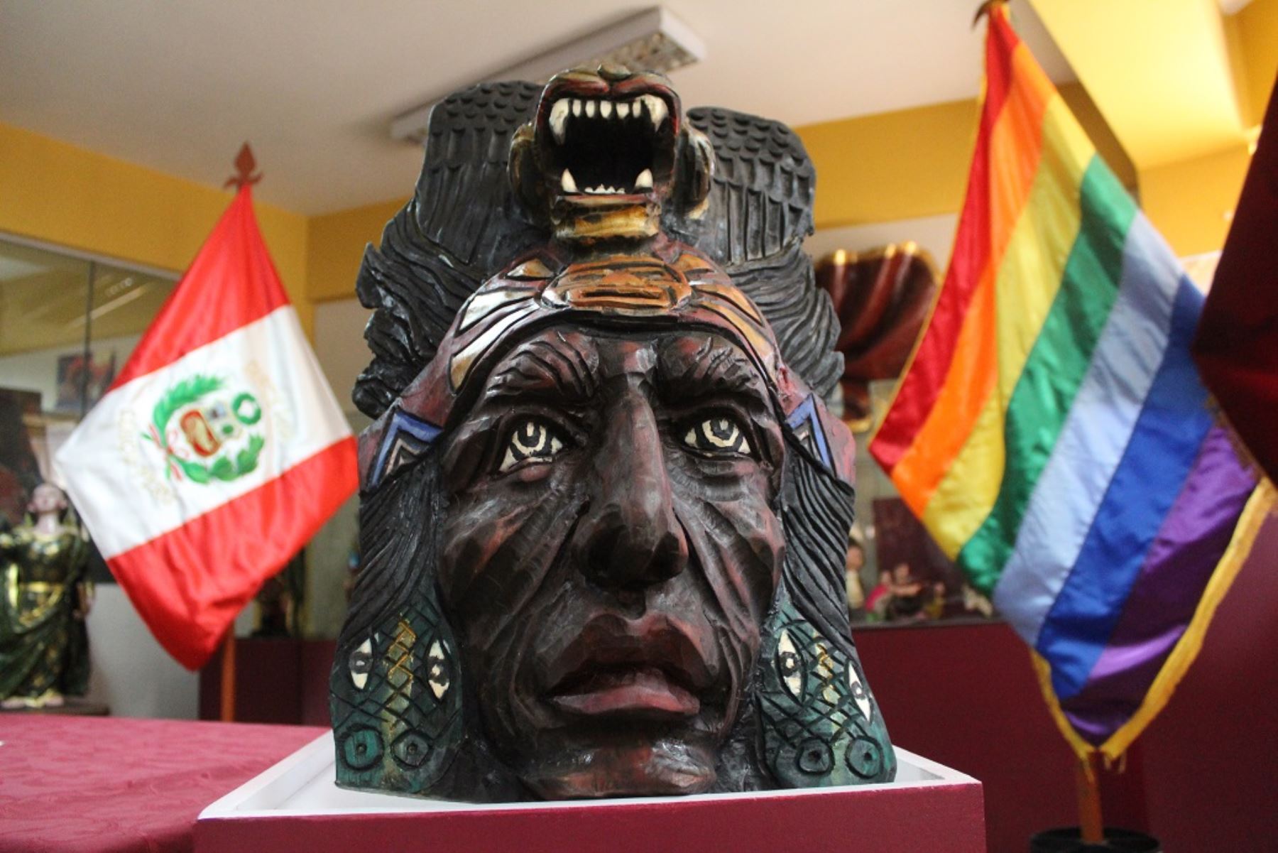 Esta representación de la trilogía andina de Cusco se expondrá en Moscú con ocasión del Mundial de Fútbol.