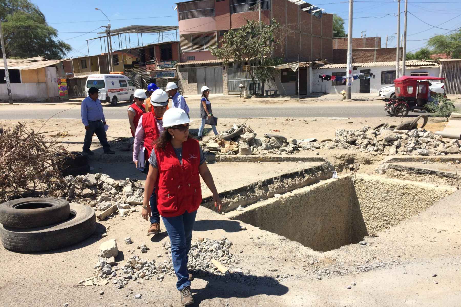 Contraloría detecta situación adversa en reparación de una avenida en la ciudad de Piura. ANDINA/Difusión