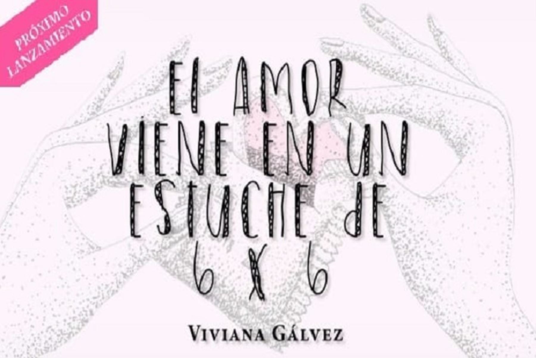 Libro "El amor viene en un estuche de 6 x 6"  de Viviana Gálvez.