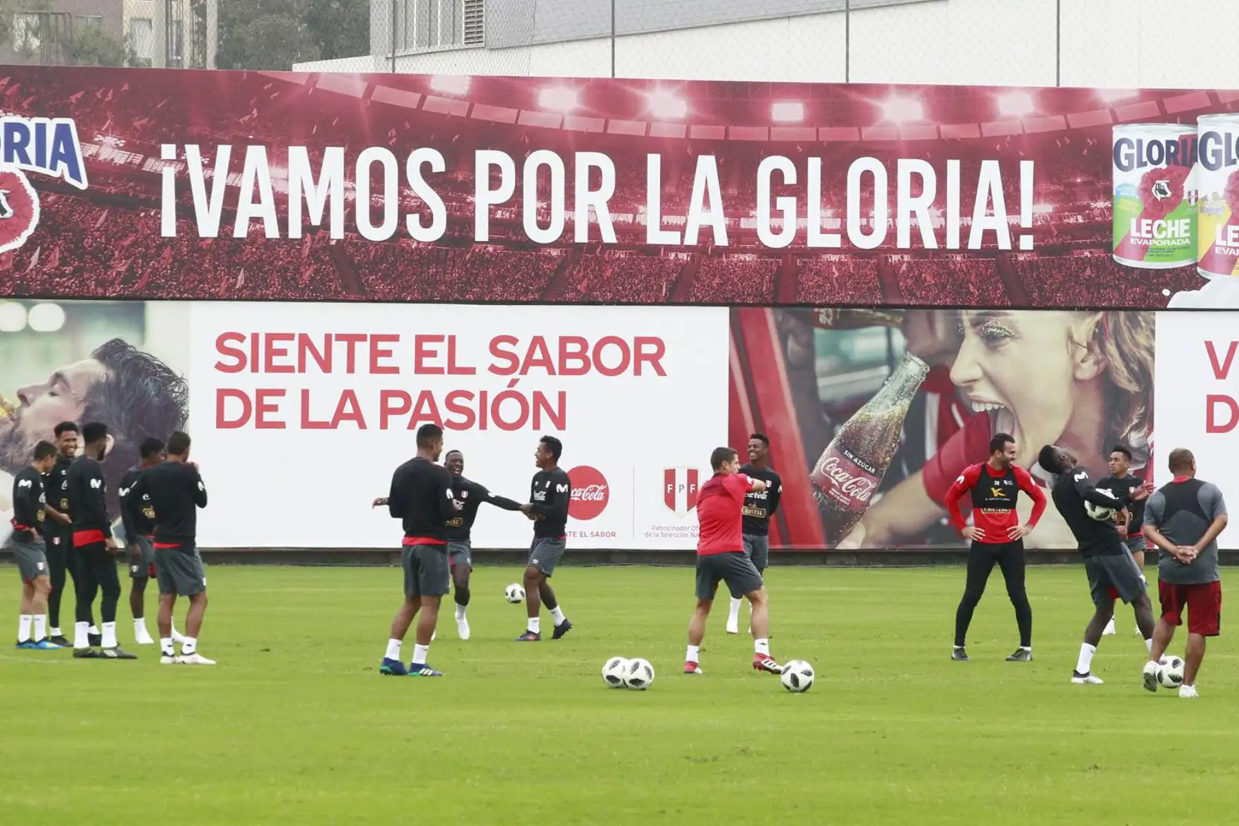 Los jugadores de la Selección Peruana volvieron a los entrenamientos en la Videna. Foto: ANDINA/Eddy Ramos