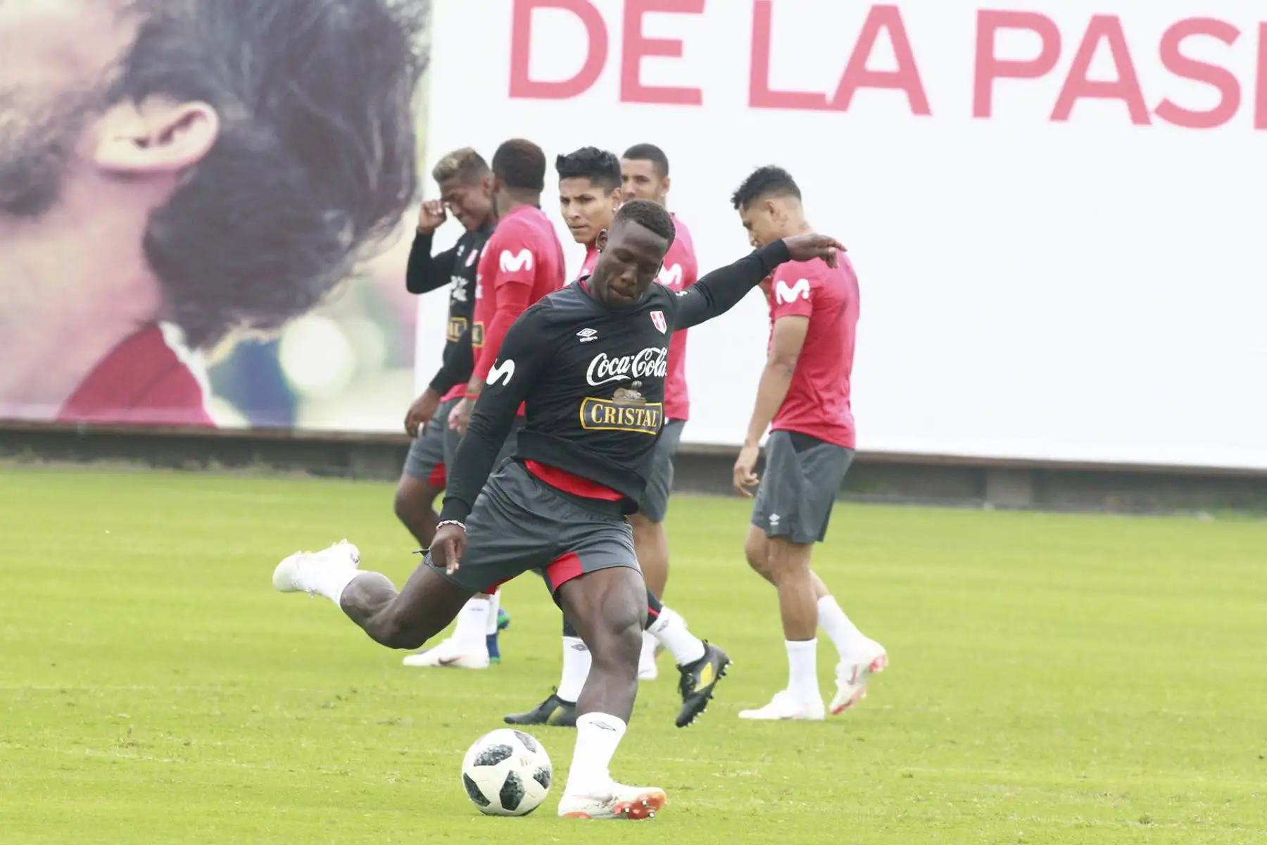 Los jugadores de la Selección Peruana volvieron a los entrenamientos en la Videna. Foto: ANDINA/Eddy Ramos