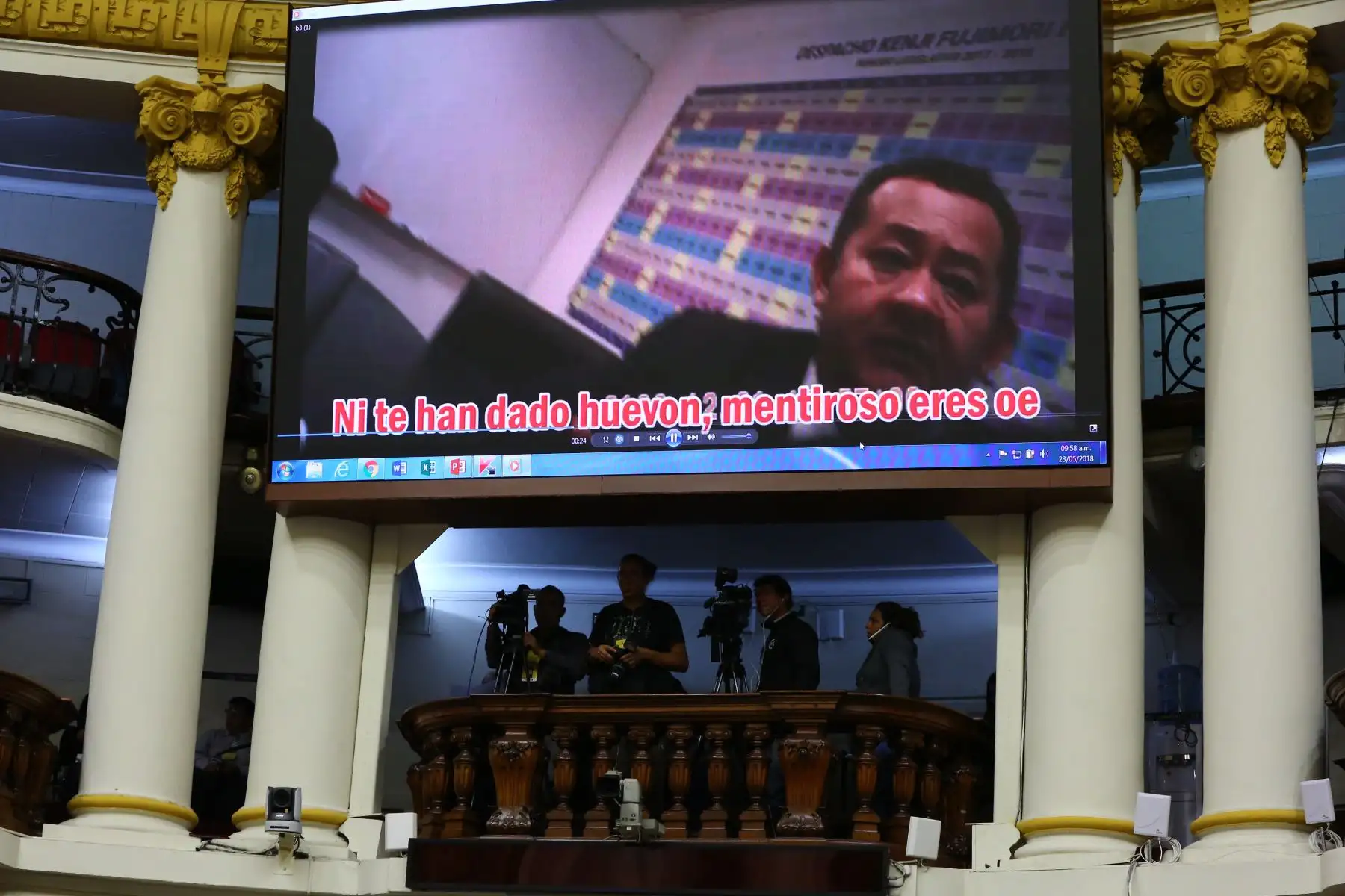 La Comisión Permanente debate el informe que recomienda desafuero de 3 congresistas por infracción a la Constitución.Foto: ANDINA/Congreso.