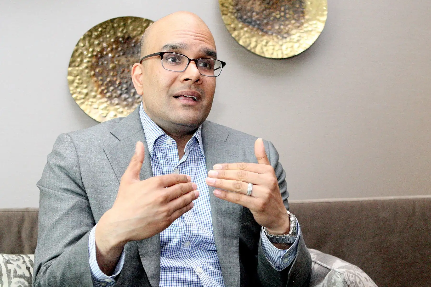 Jefe de la misión para Perú del FMI, Ravi Balakrishnan. ANDINA/Héctor Vinces