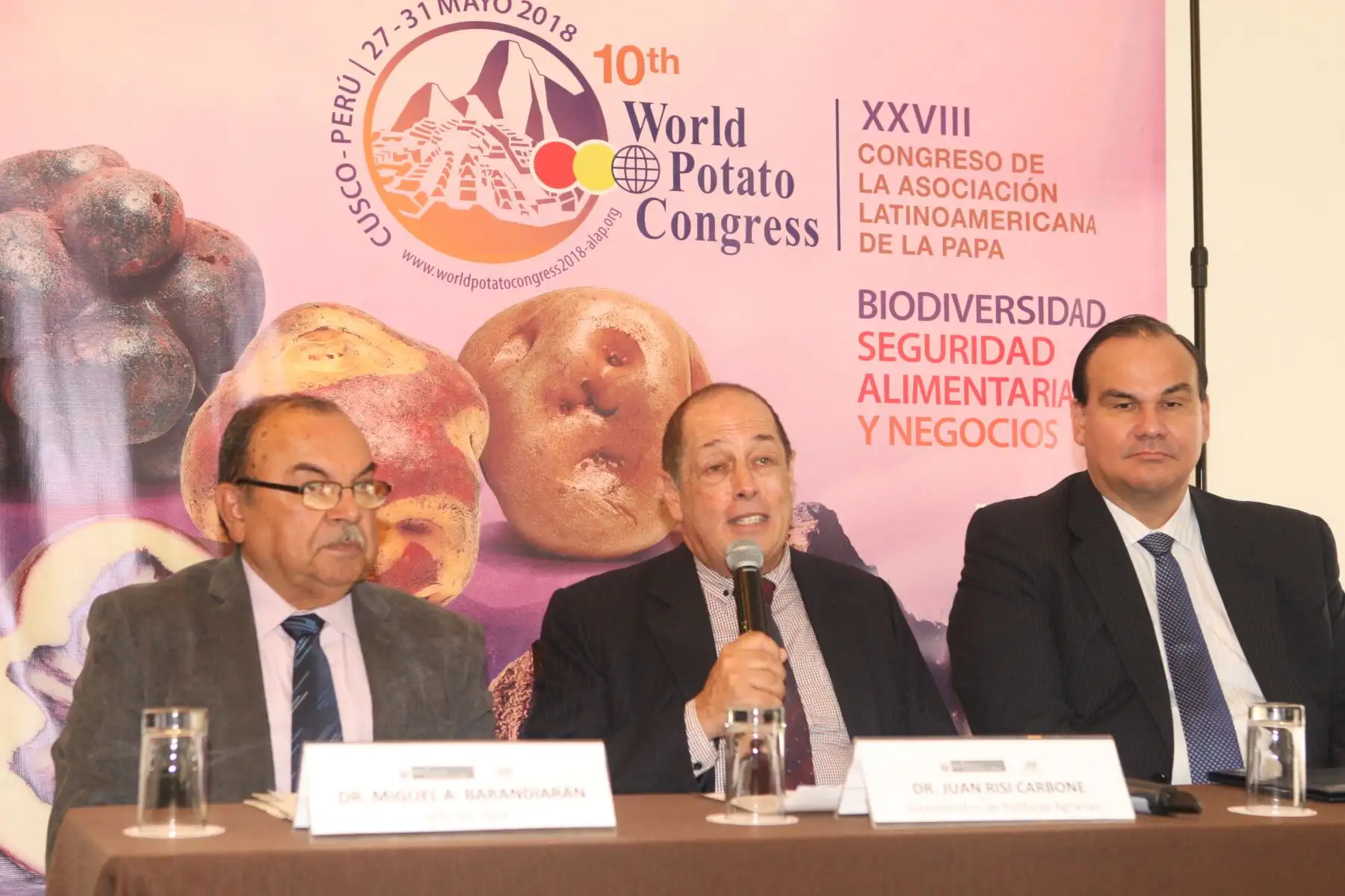 X Congreso Mundial de la Papa congregará a más de 800 investigadores científicos, productores y empresarios de la cadena de valor de la papa de más de 50 países. ANDINA/Héctor Vinces