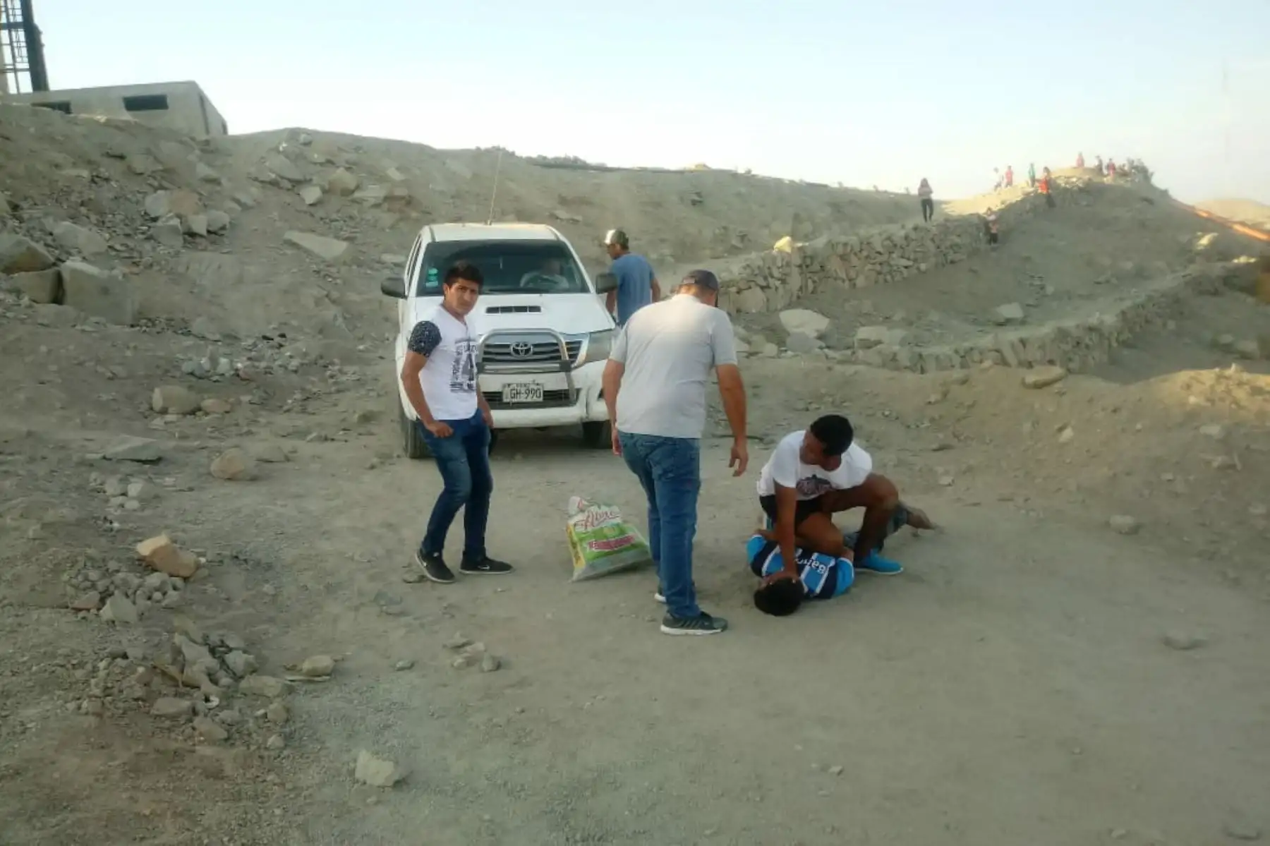 Policía detiene a sujeto a quien hallaron con 32 kilos de heroína en Casma. ANDINA