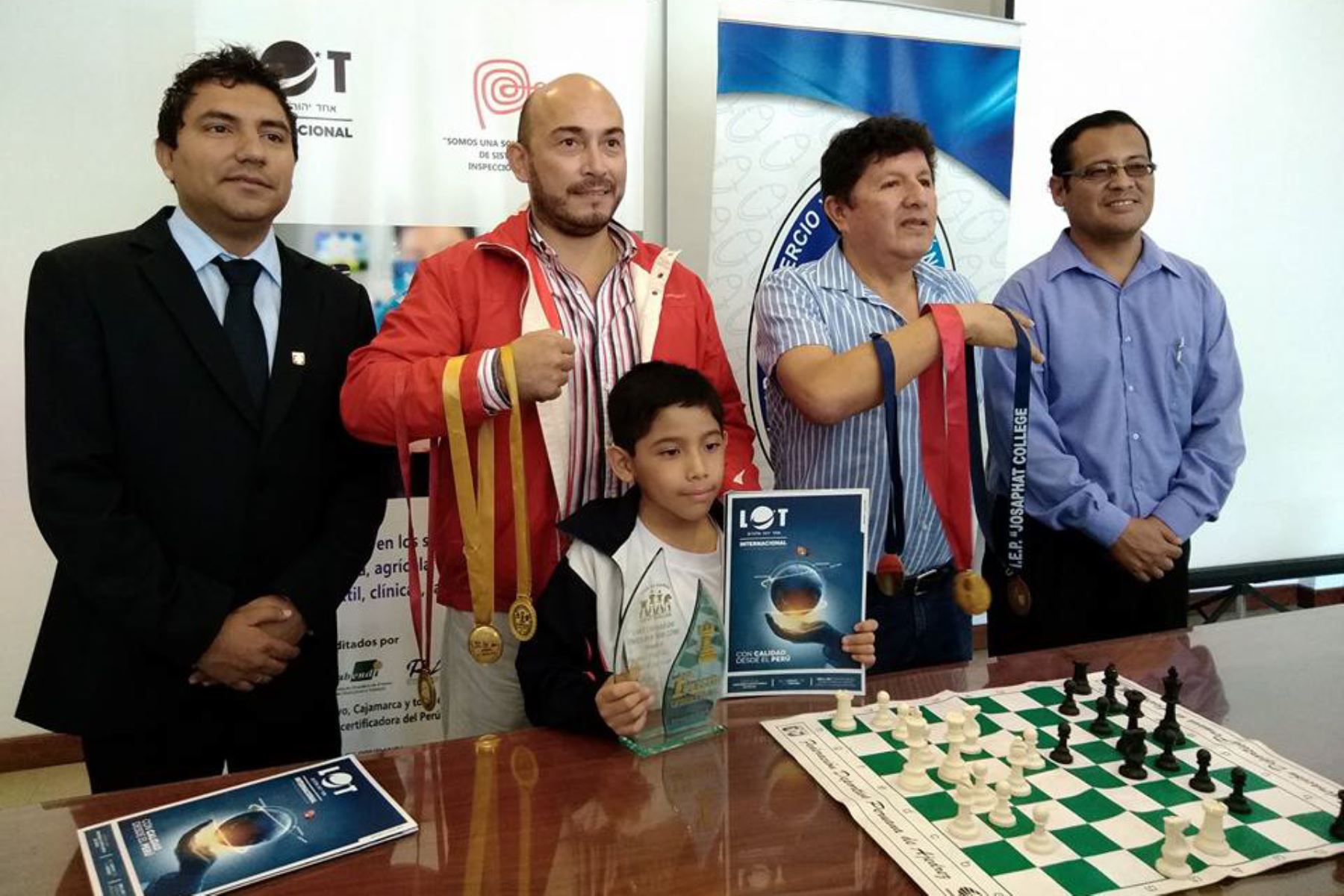 Niño ajedrecista de 7 años representará a Perú en Panamericano de Ajedrez en Chile. Foto: ANDINA.