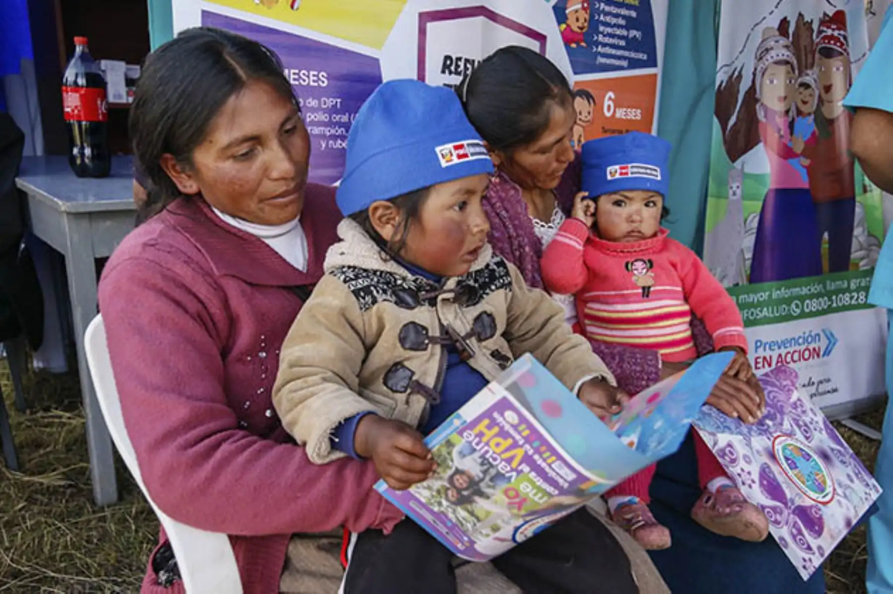 Ministerio de Salud prioriza acciones de prevención para proteger a escolares de 20 regiones por bajas temperaturas. ANDINA/Difusión