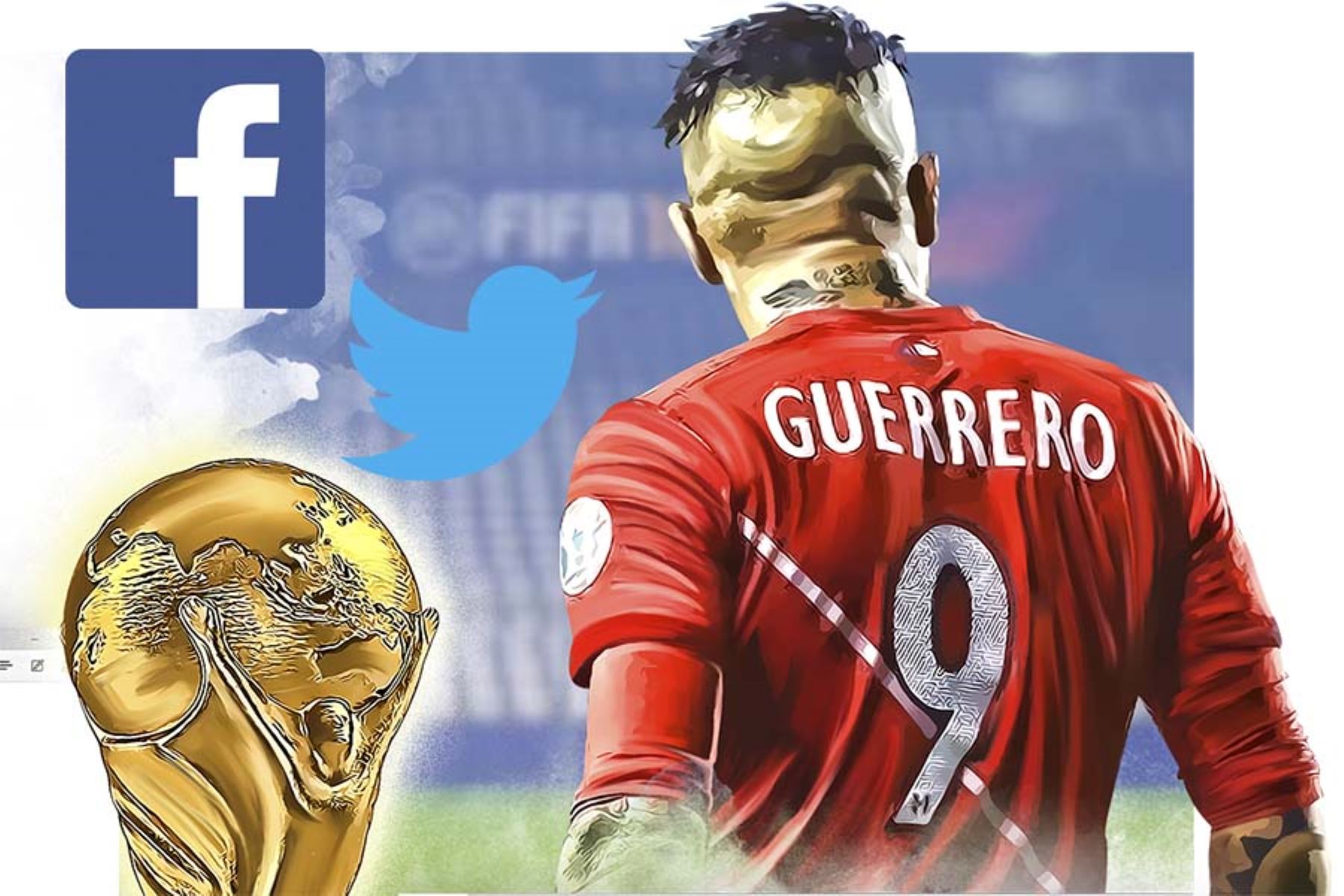 Paolo Guerrero fue el tema más comentado en Facebook, Instagram y Twitter en el Perú entre marzo y la quincena de mayo del 2018, según un informe de comScore.