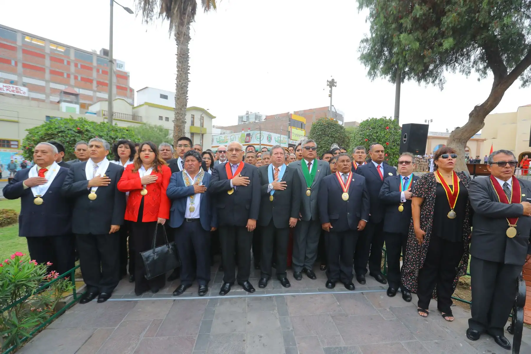 El presidente Martín Vizcarra participa en las actividades por el 48ª aniversario de creación de la provincia de Ilo ubicado en la región Moquegua. Foto: ANDINA/Prensa Presidencia