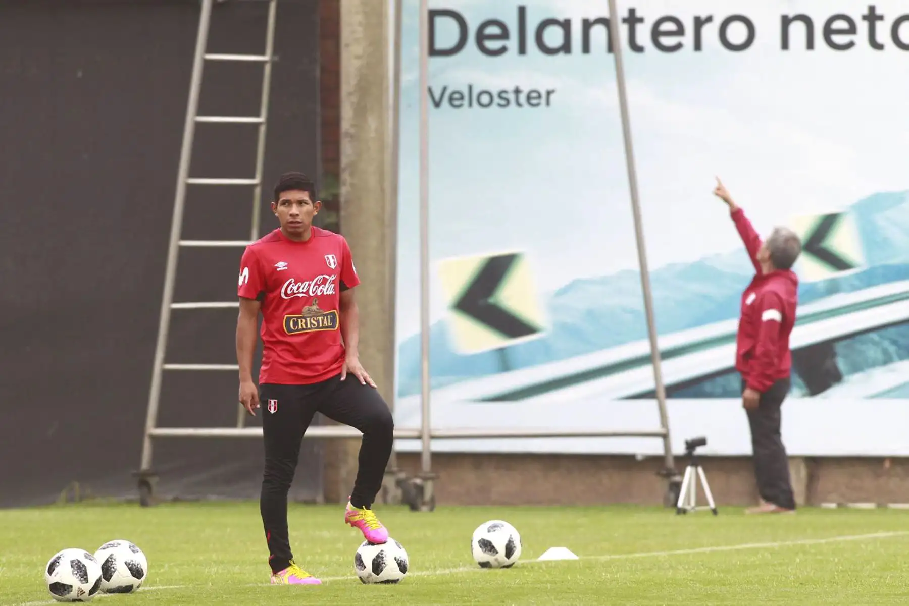Selección peruana entrena con el equipo completo en la Videna. Foto: ANDINA/Eddy Ramos