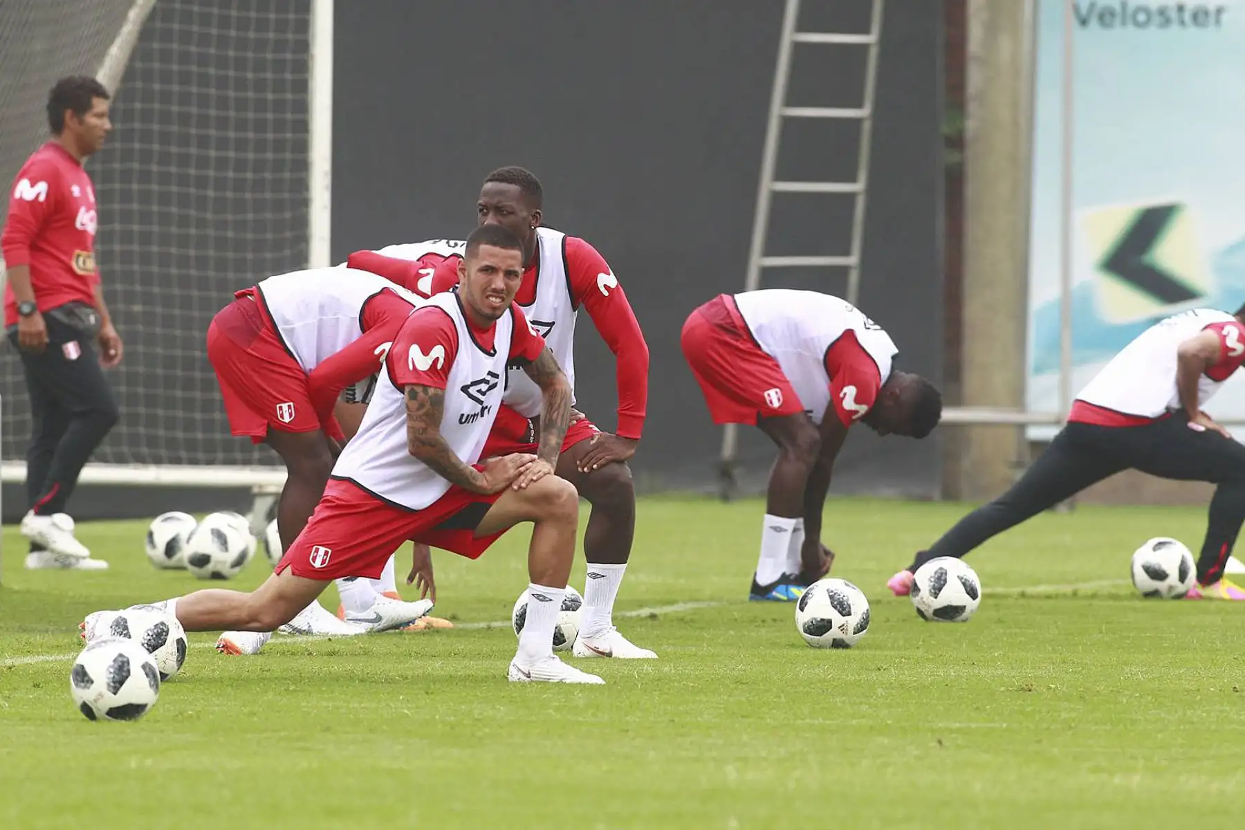Selección peruana entrena con el equipo completo en la Videna. Foto: ANDINA/Eddy Ramos