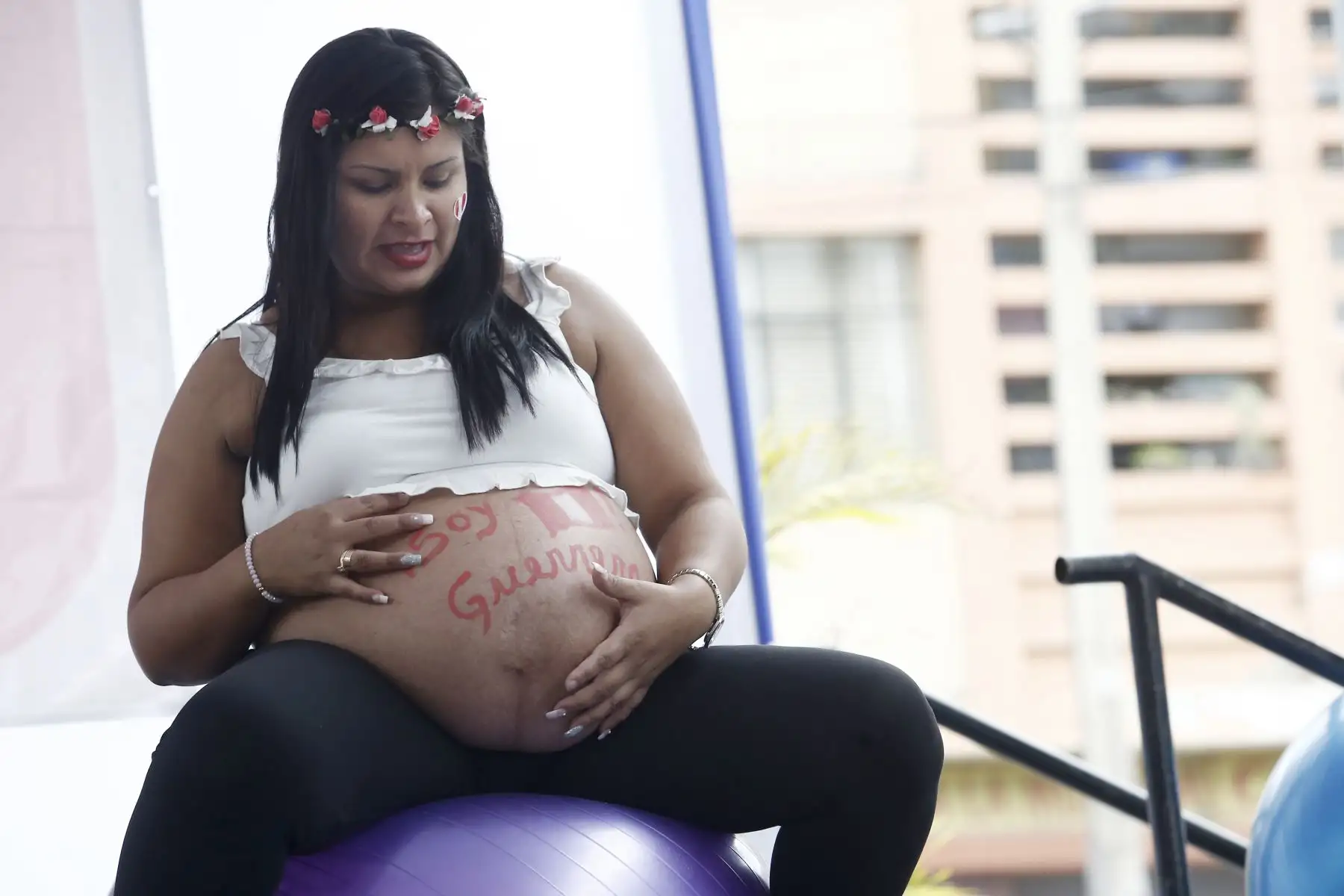 EsSalud realiza campaña de maternidad saludable y segura con concurso de baile. Foto: ANDINA/Melina Mejía