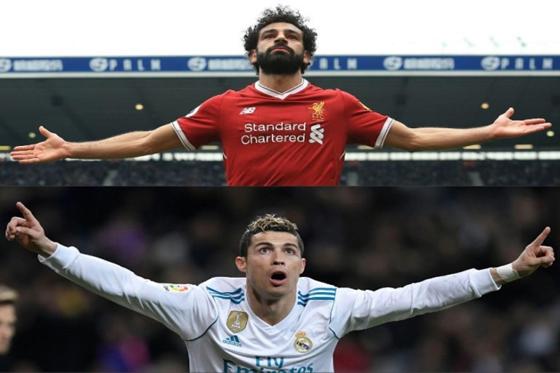 Cristiano Ronaldo y Salah liderarán a sus escuadra hacia el título de la Liga de Campeones