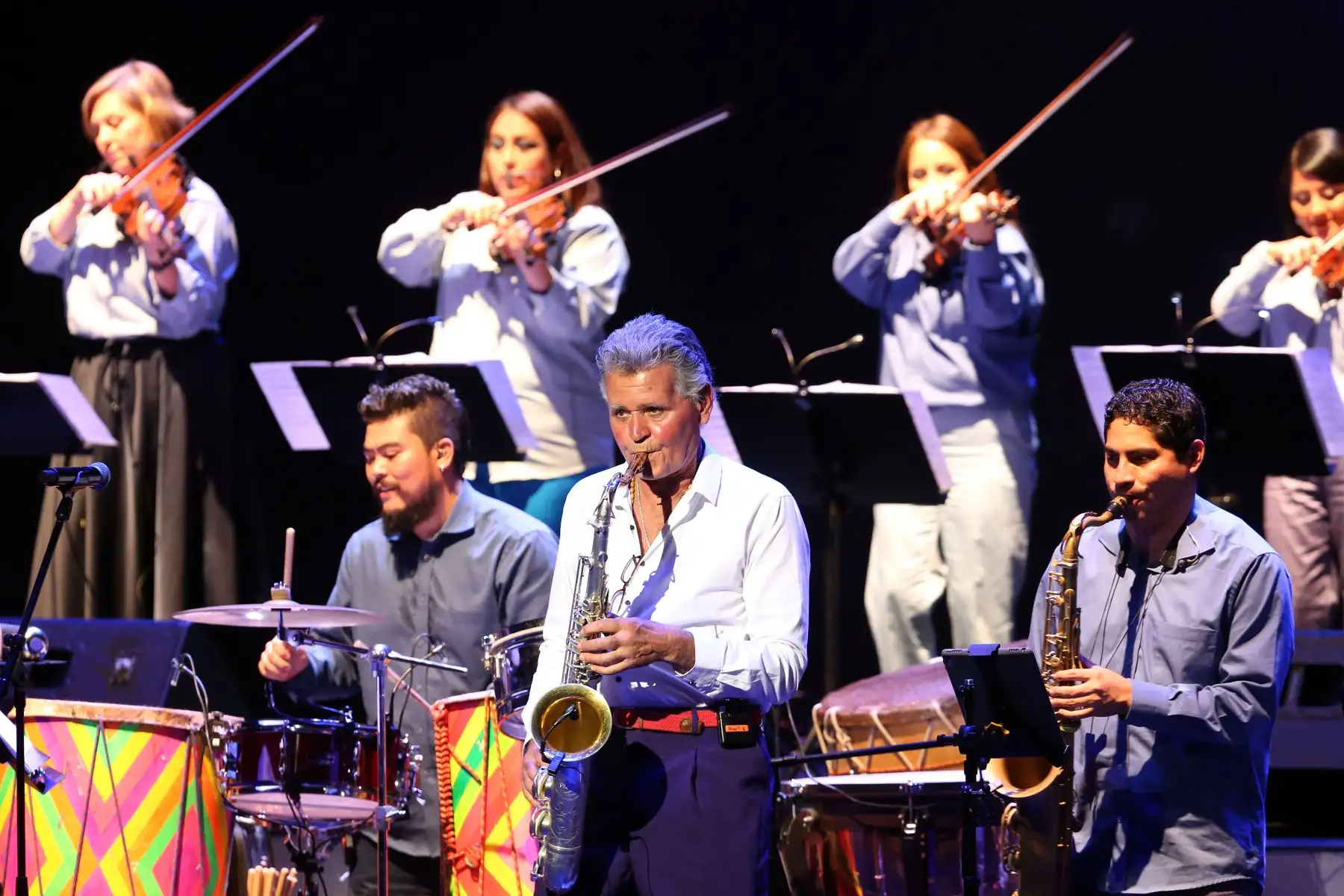 En el Gran Teatro Nacional presentan El Perú Mágico de Jean Pierre Magnet. Foto: ANDINA/Dante Zegarra.
