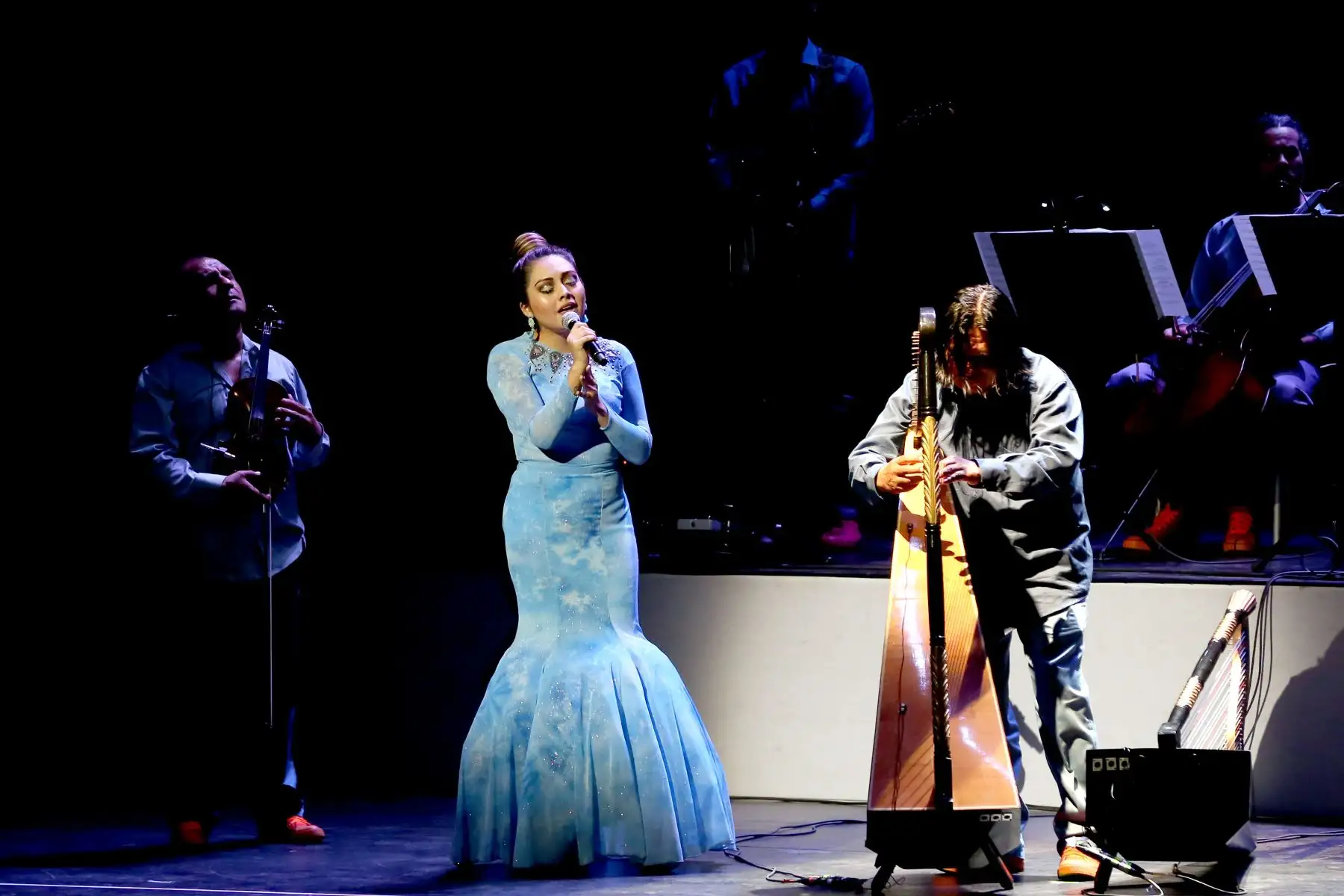 En el Gran Teatro Nacional presentan El Perú Mágico de Jean Pierre Magnet. Foto: ANDINA/Dante Zegarra.