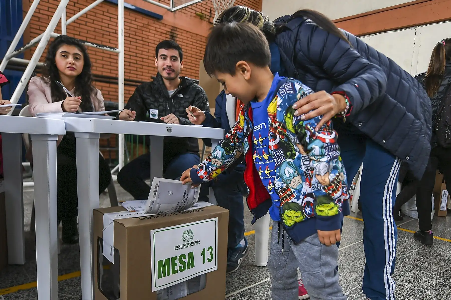 Elecciones presidenciales en Colombia. Foto: AFP.