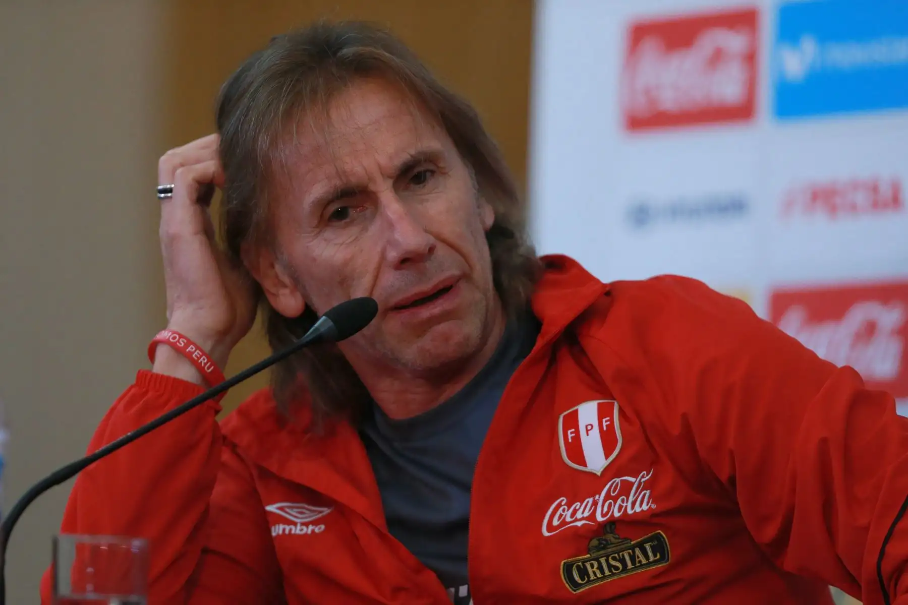 Ricardo Gareca: "la selección llegará de la mejor manera para afrontar el Mundial" Foto: ANDINA/Vidal Tarqui