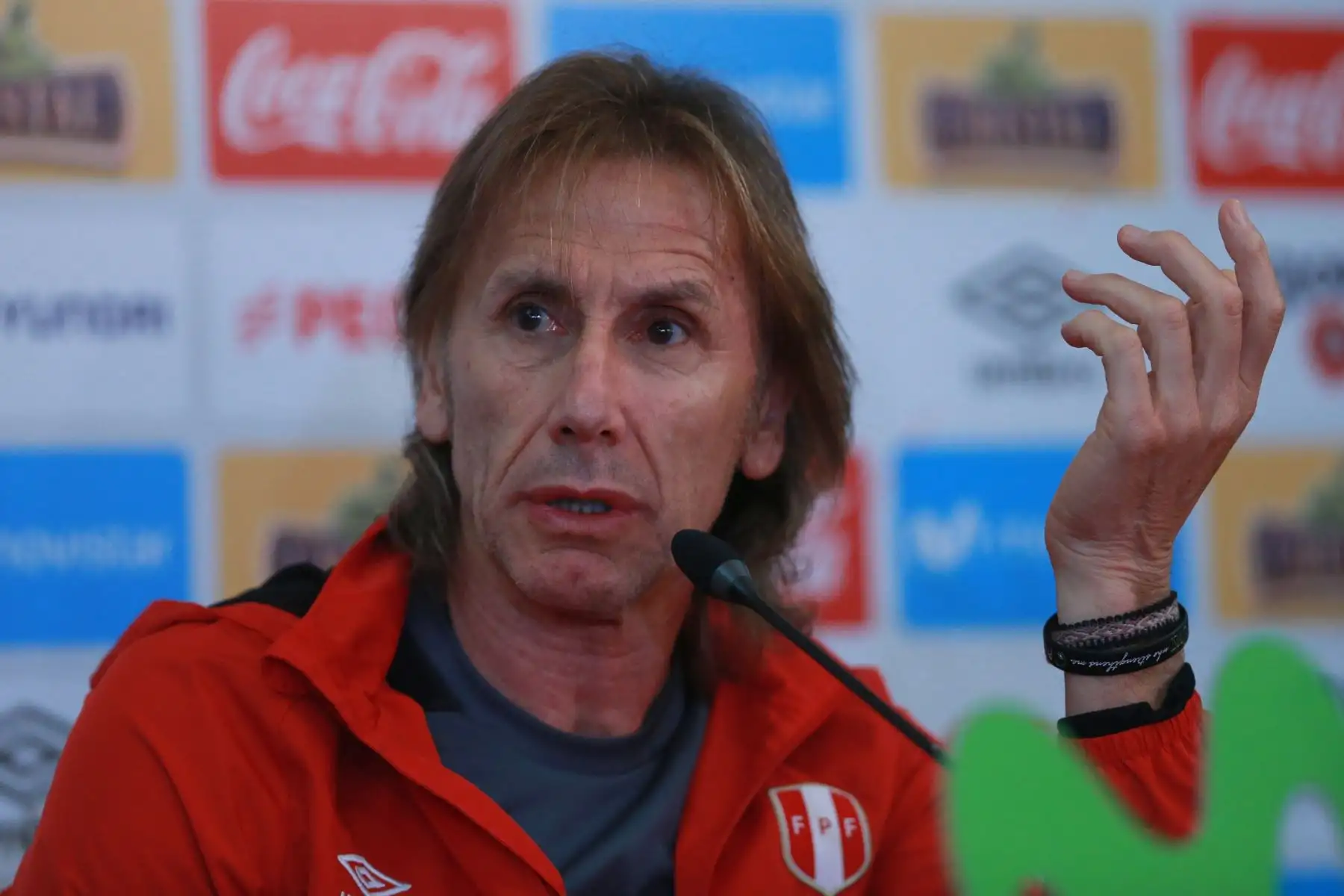 Ricardo Gareca: "la selección llegará de la mejor manera para afrontar el Mundial" Foto: ANDINA/Vidal Tarqui