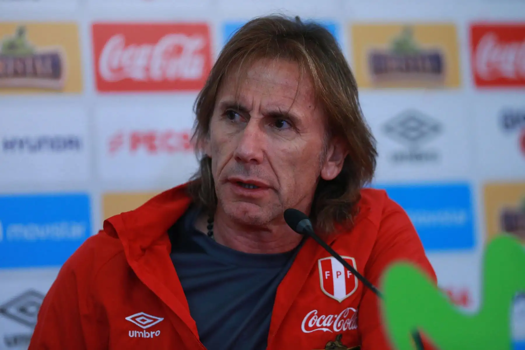 Ricardo Gareca: "la selección llegará de la mejor manera para afrontar el Mundial" Foto: ANDINA/Vidal Tarqui