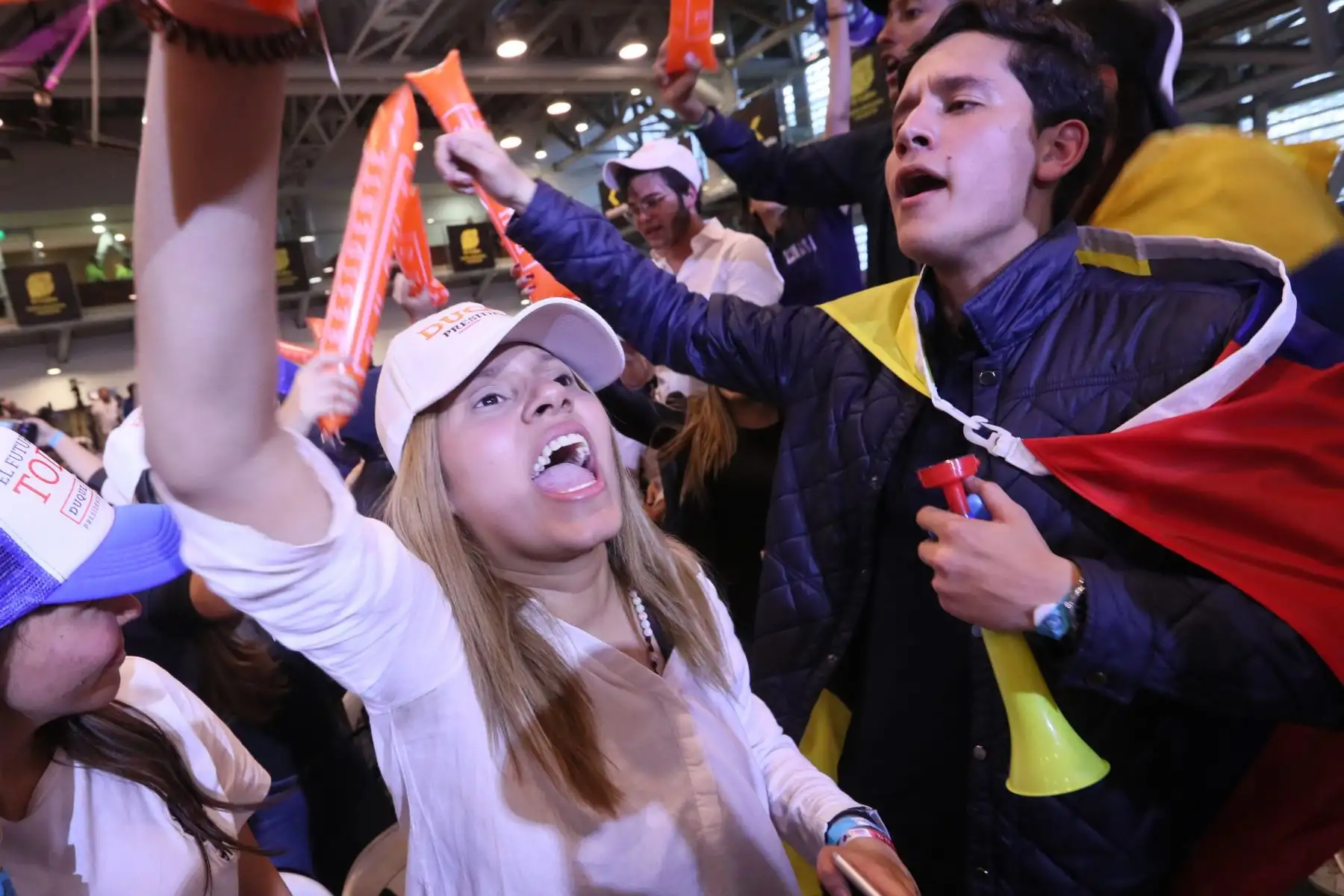 Colombia: Duque apela a la unión y Petro a la remontada en segunda vuelta. Foto: EFE.