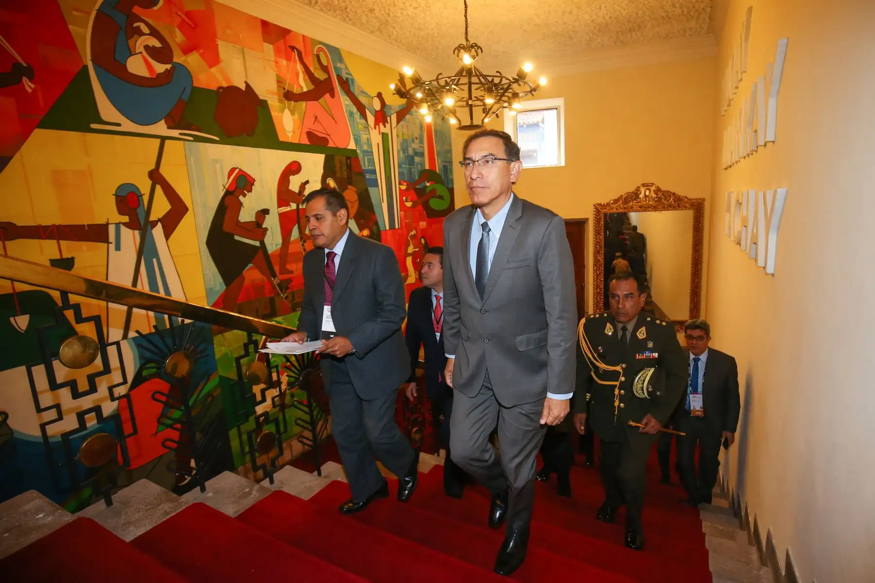 Presidente Martín Vizcarra inaugura X Congreso Internacional de la Papa. Foto: ANDINA/Prensa Presidencia.