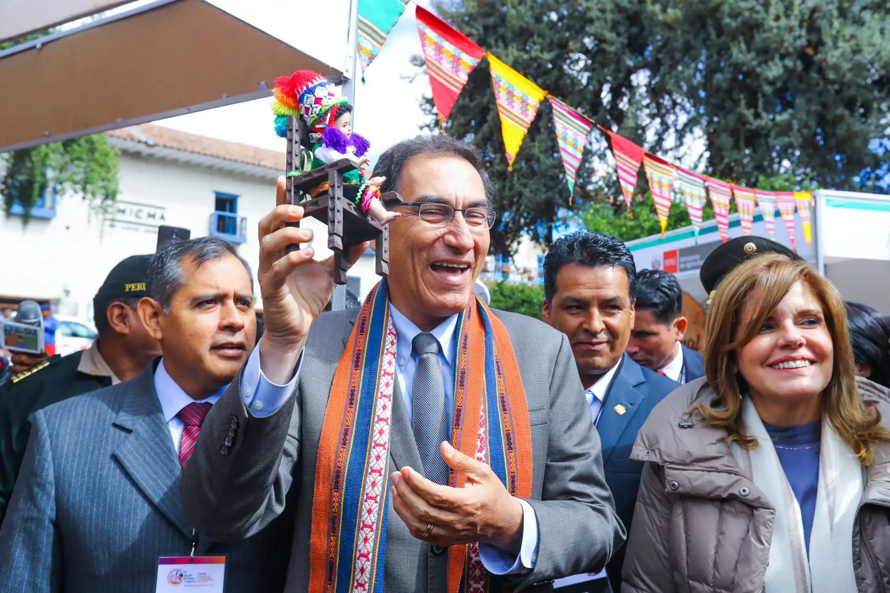 Presidente Martín Vizcarra inaugura X Congreso Internacional de la Papa. Foto: ANDINA/Prensa Presidencia.