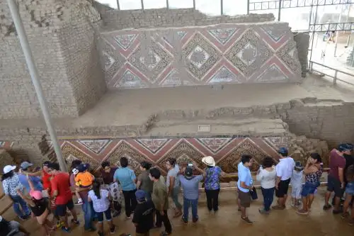 Más de 55,000 turistas visitaron huacas del Sol y la Luna en lo que va de enero a mayo de 2018. Foto: Dirección de Cultura de La Libertad