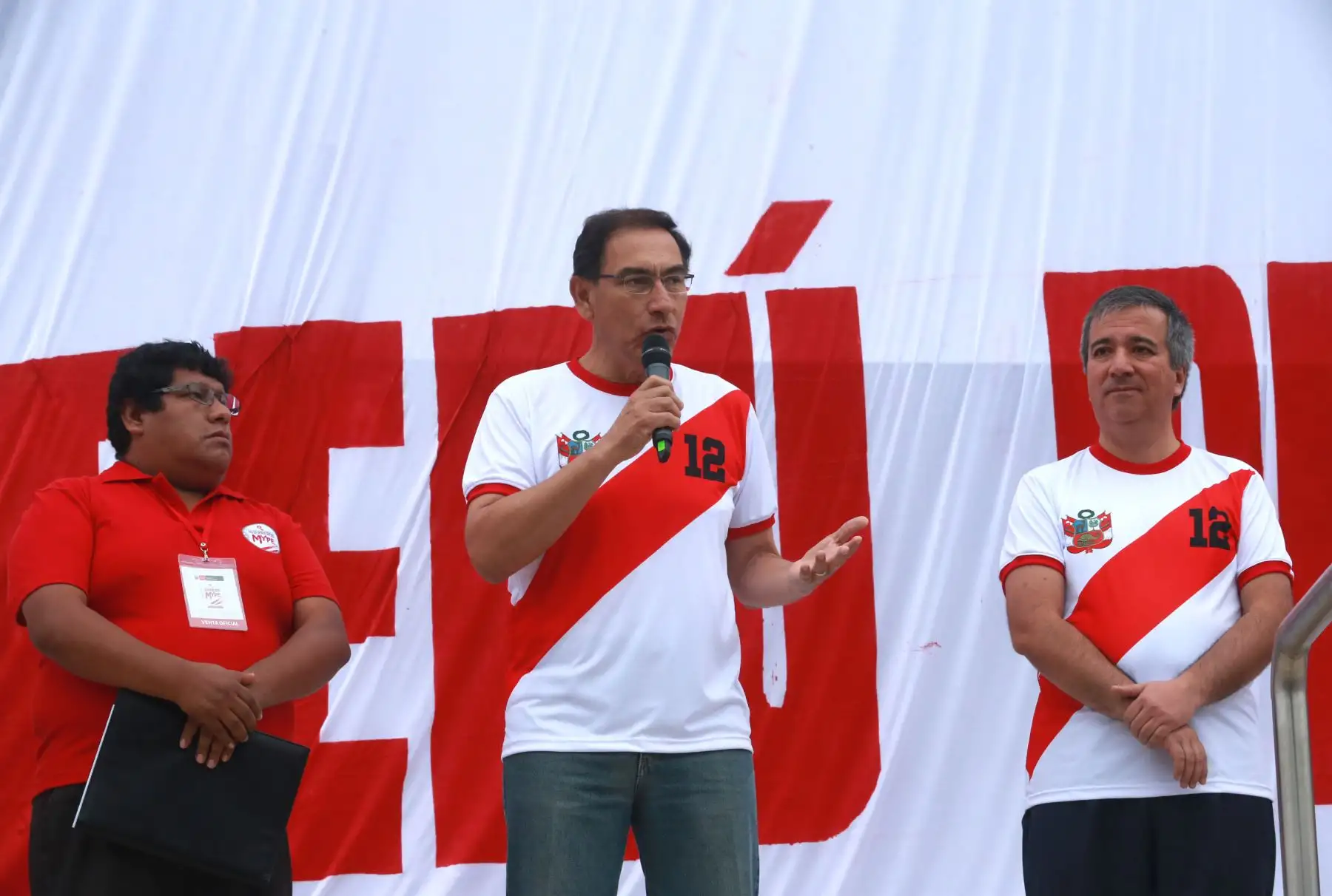 Presidente Martín Vizcarra encabeza lanzamiento de la campaña "Guerreros mype". Foto: ANDINA/Norman Córdova.