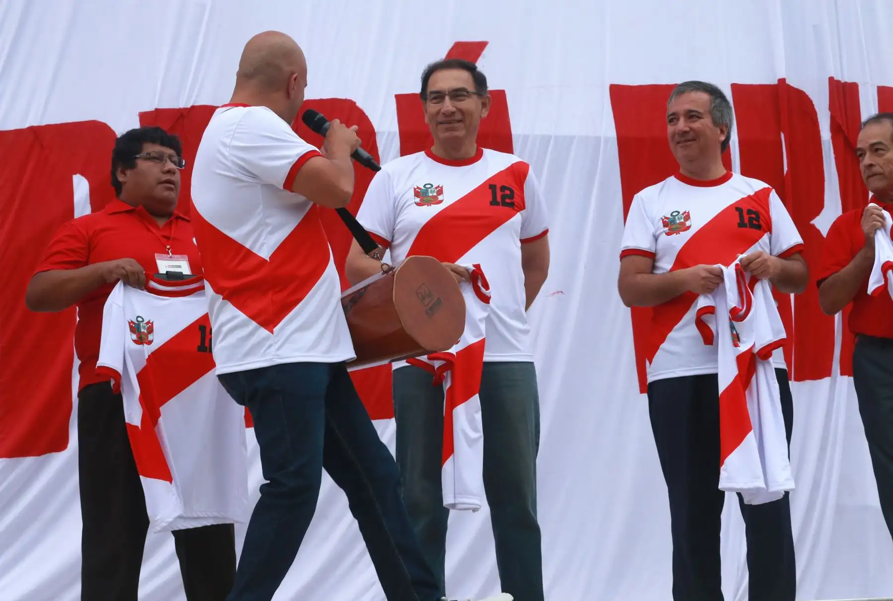 Presidente Martín Vizcarra encabeza lanzamiento de la campaña "Guerreros mype". Foto: ANDINA/Norman Córdova.