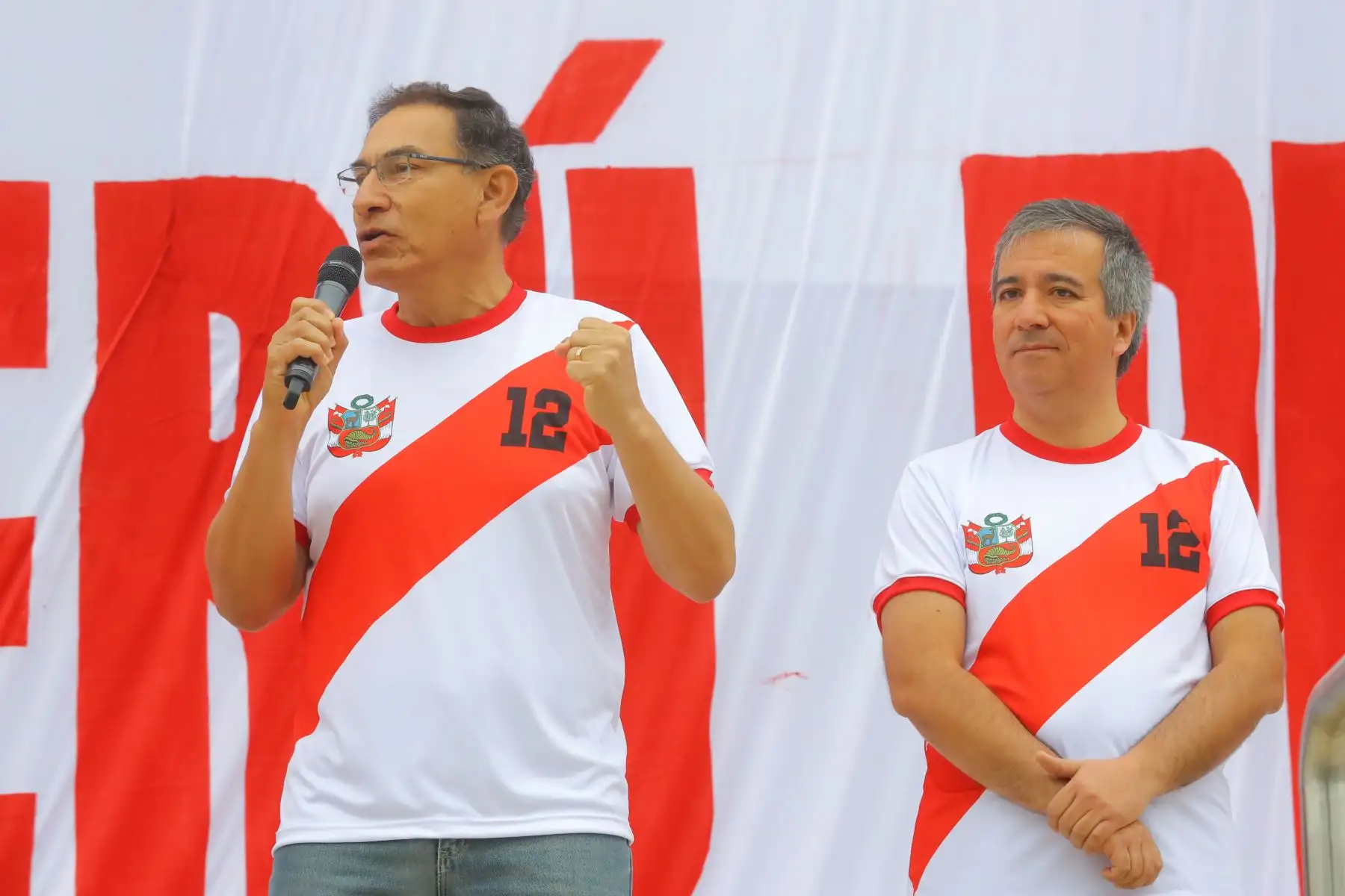 Presidente de la República Vizcarra participa en la ceremonia de Lanzamiento de la Campaña “Guerreros MYPE”.Foto: ANDINA/Prensa Presidencia