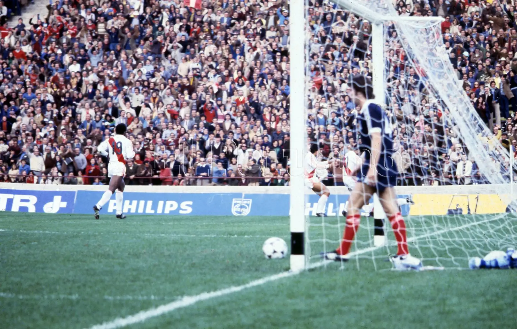 Perú venció 3-1 a Escocia por la primera fase del Mundial Argentina 78. Foto: ANDINA/Archivo Histórico de El Peruano.