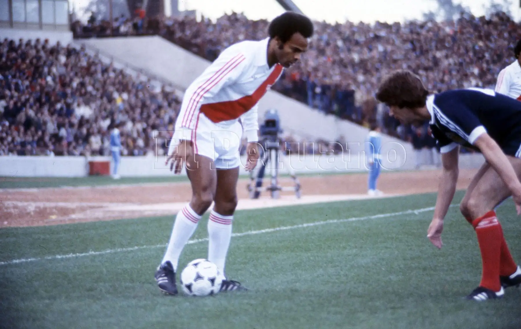 Perú venció 3-1 a Escocia por la primera fase del Mundial Argentina 78. Foto: ANDINA/Archivo Histórico de El Peruano.