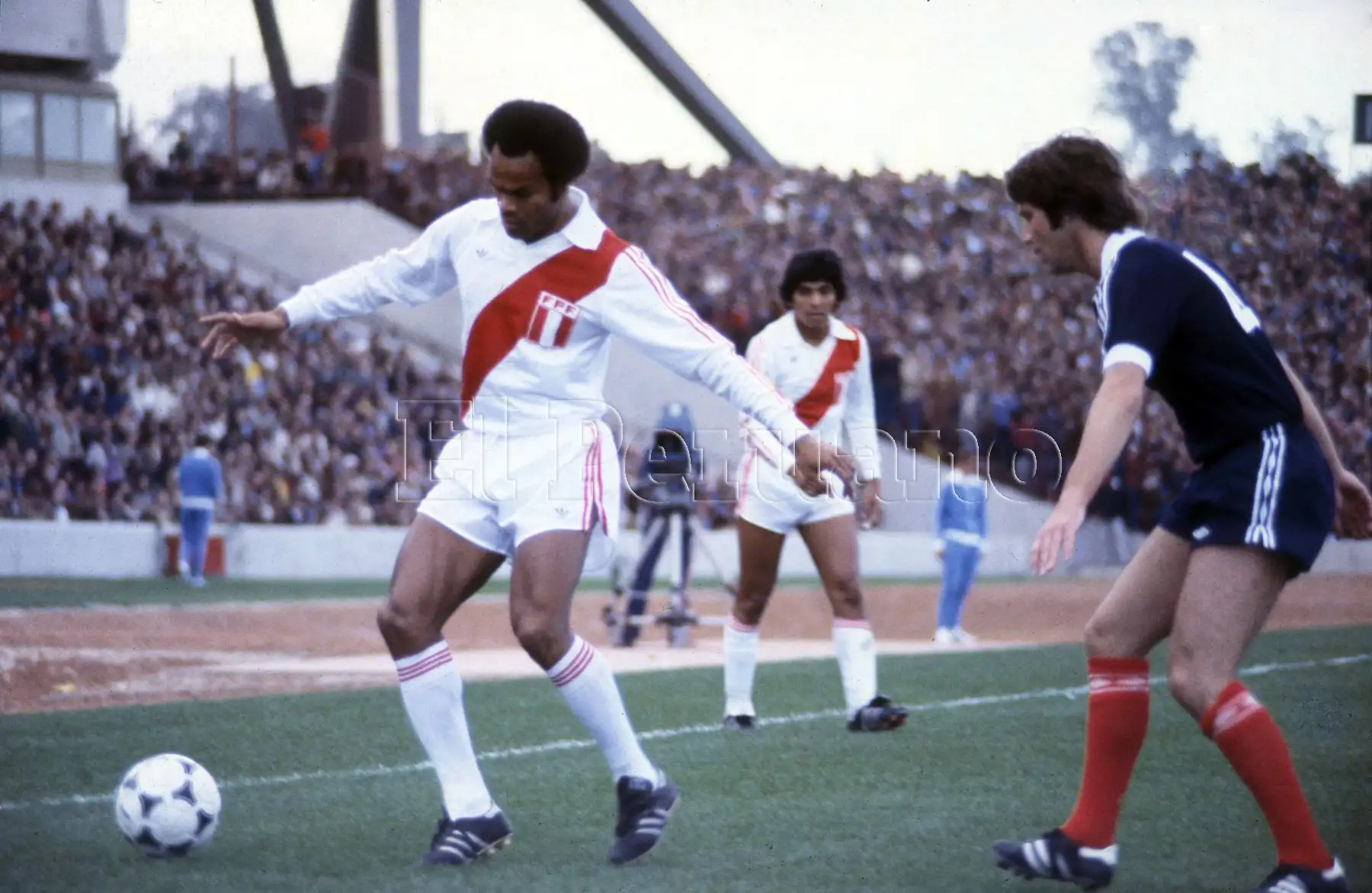 Perú venció 3-1 a Escocia por la primera fase del Mundial Argentina 78. Foto: ANDINA/Archivo Histórico de El Peruano.