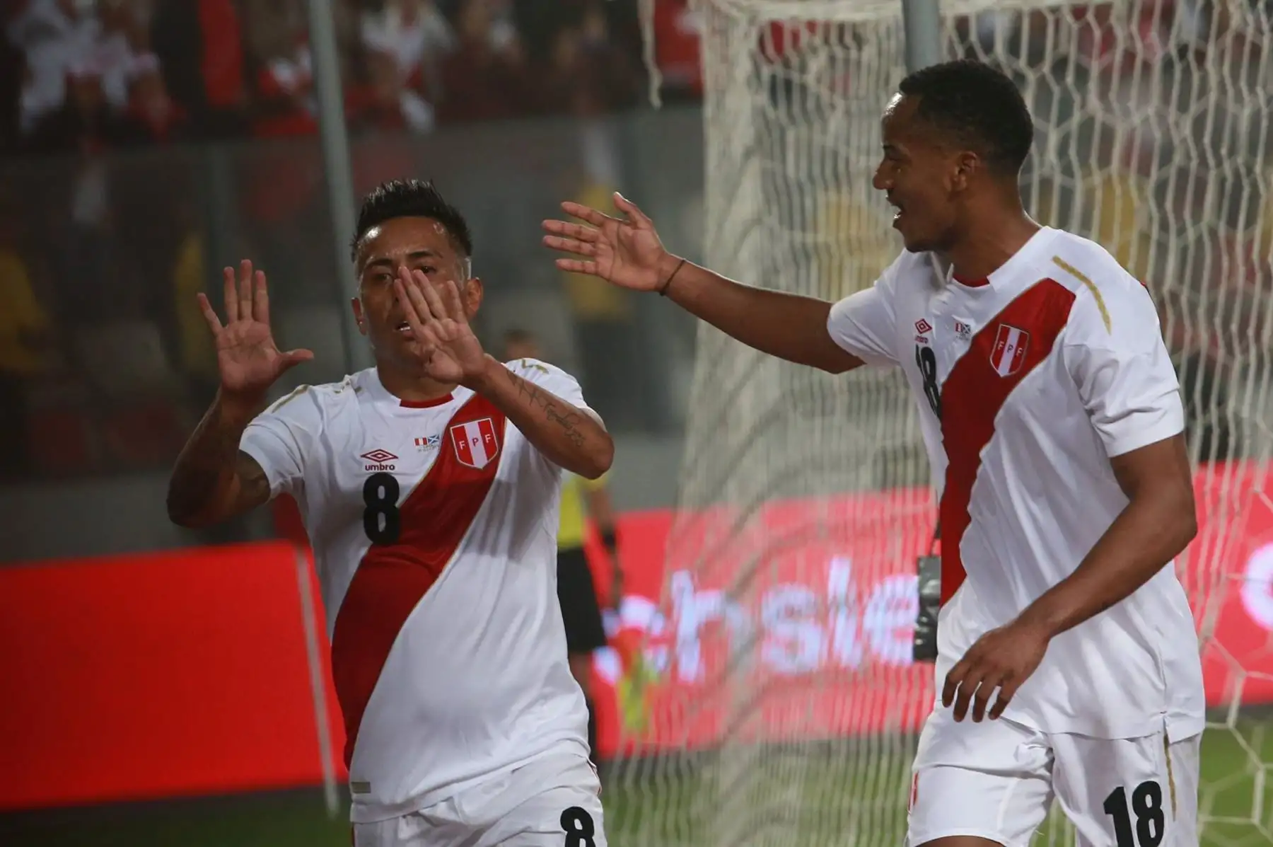 Perú gana 2-0 a Escocia en el Estadio Nacional.Foto: ANDINA/Jhony Laurente