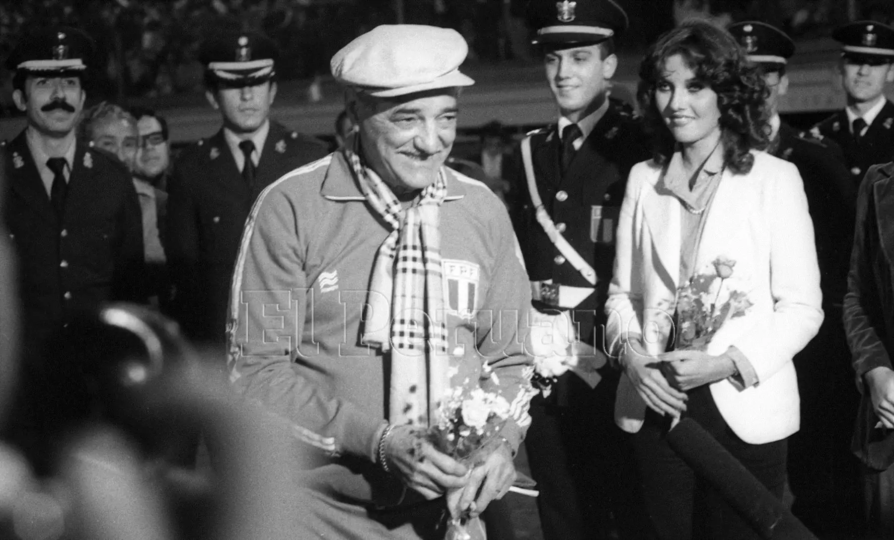 Lima - 26 mayo 1982 / El técnico Elba de Padua Lima "Tim".La selección nacional de fútbol se despidió con un claro y concluyente 3-1 ante el Paris Saint Germain.Foto:Archivo Histórico El Peruano