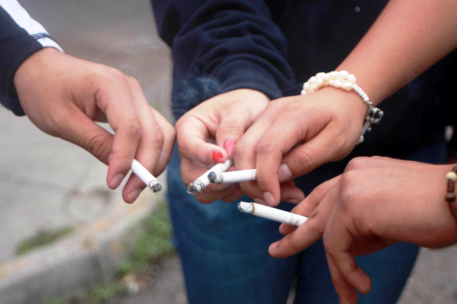 El 30% de fumadores potenciales se concentra en colegios y universidades. Foto: ANDINA/Difusión.
