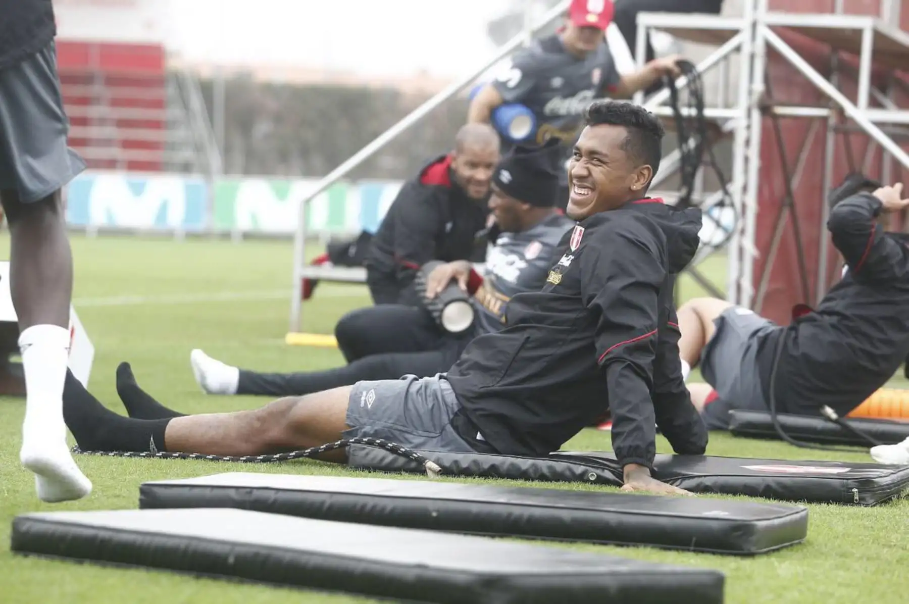 La Selección realizó su último entrenamiento en la Videna. Foto: ANDINA/FPF