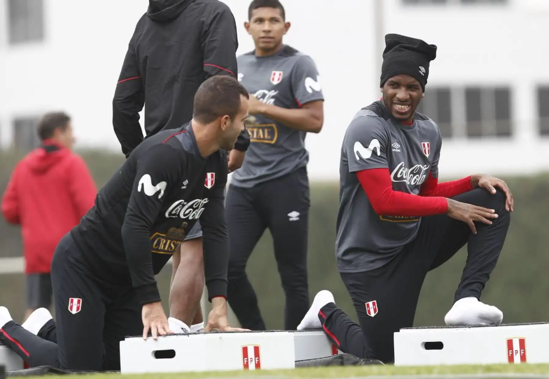 La Selección realizó su último entrenamiento en la Videna. Foto: ANDINA/FPF