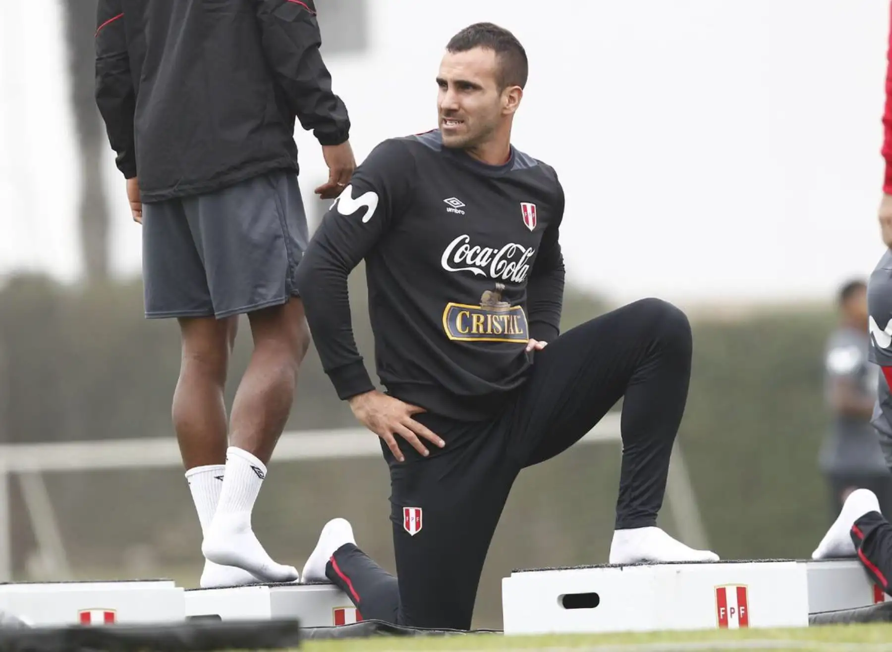 La Selección realizó su último entrenamiento en la Videna. Foto: ANDINA/FPF