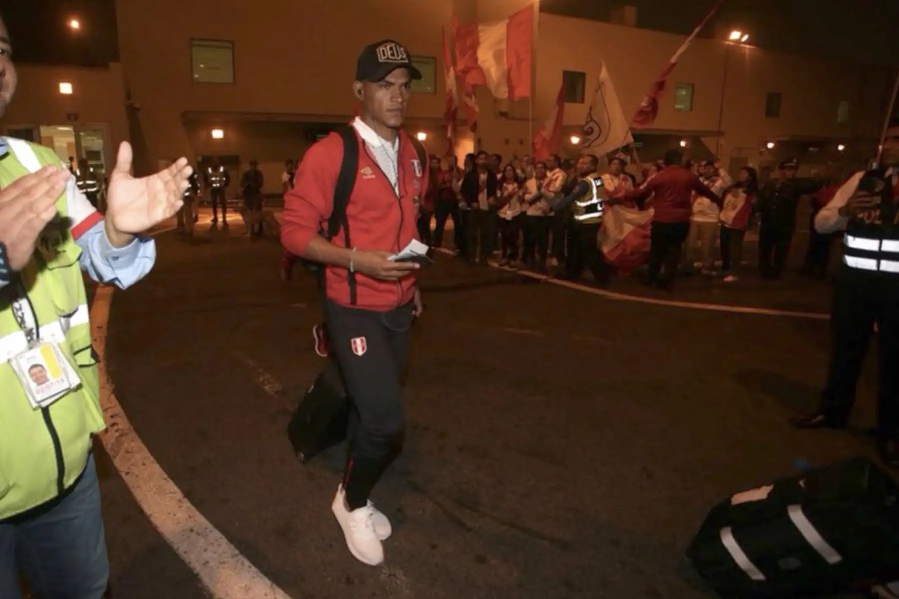 Llegada de la Selección  Peruana al aeropuerto Jorge Chavez, rumbo al Mundial Rusia 2018. Foto: ANDINA/FPF
