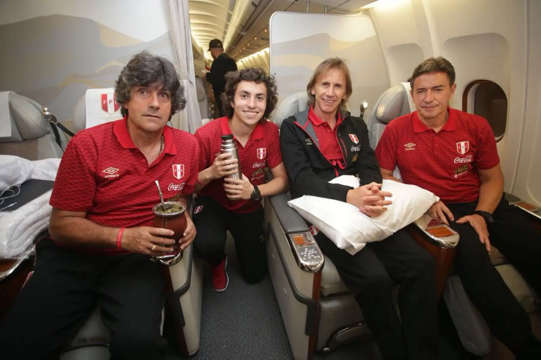 Selección Peruana viajó a Europa para completar su preparación al Mundial.Foto: ANDINA/FPF