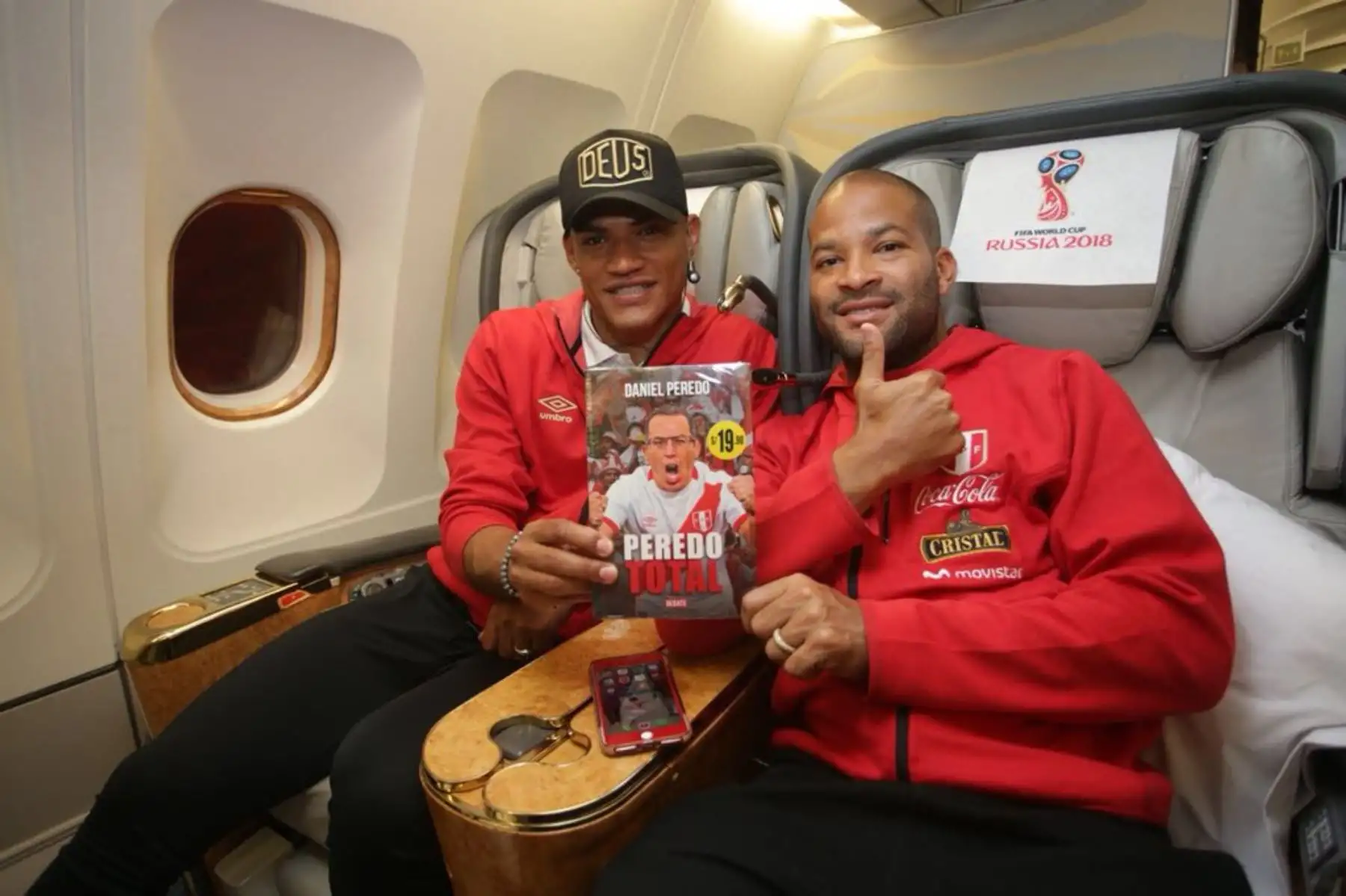 Selección Peruana viajó a Europa para completar su preparación al Mundial.Foto: ANDINA/FPF
