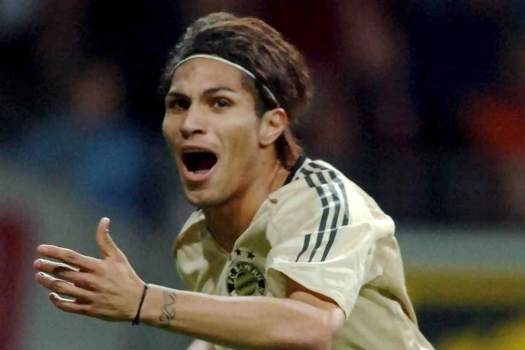 2005 Paolo Guerrero en el Bayern Munich. Foto: EFE