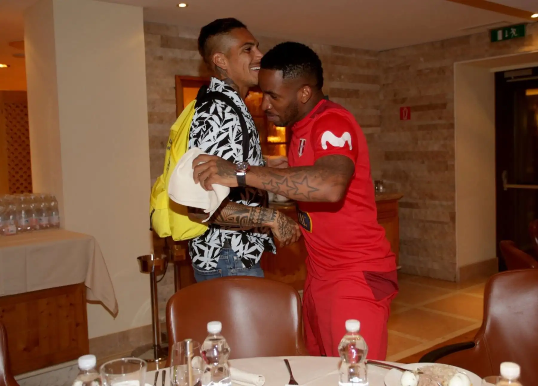 31/05/2018   El capitán Paolo Guerrero se encontró con la Selección enFoto:  Austria.Foto: ANDINA/FPF