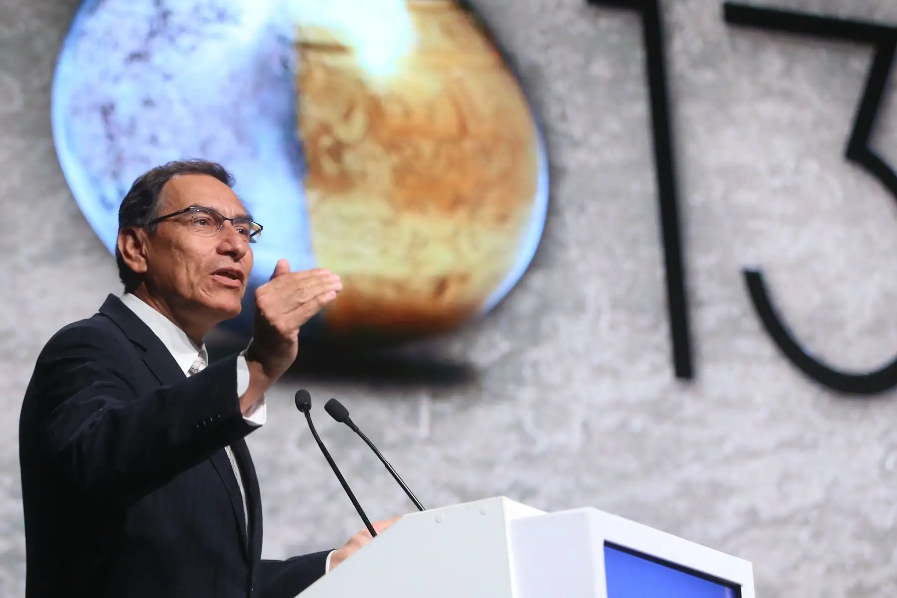 Presidente  Martin Vizcarra clausuró el 13.° Simposio Internacional del Oro y de la Plata en San Isidro.Foto: ANDINA/ Prensa Presidencia