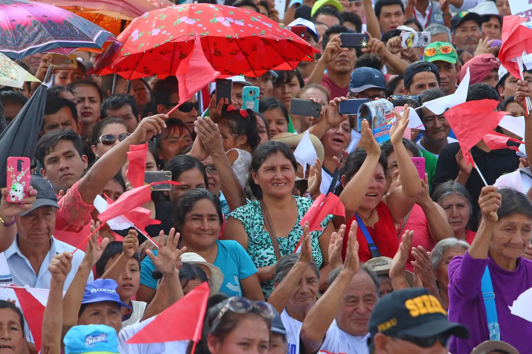 Presidente Vizcarra anuncia transferencia de recursos para proyectos de agua potable y saneamiento en Nueva Cajamarca ,San Martín.Foto: ANDINA/Prensa Presidencia