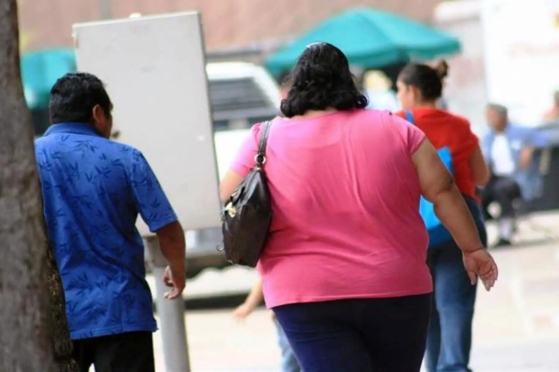 Personas con obesidad. Foto: ANDINA/archivo.