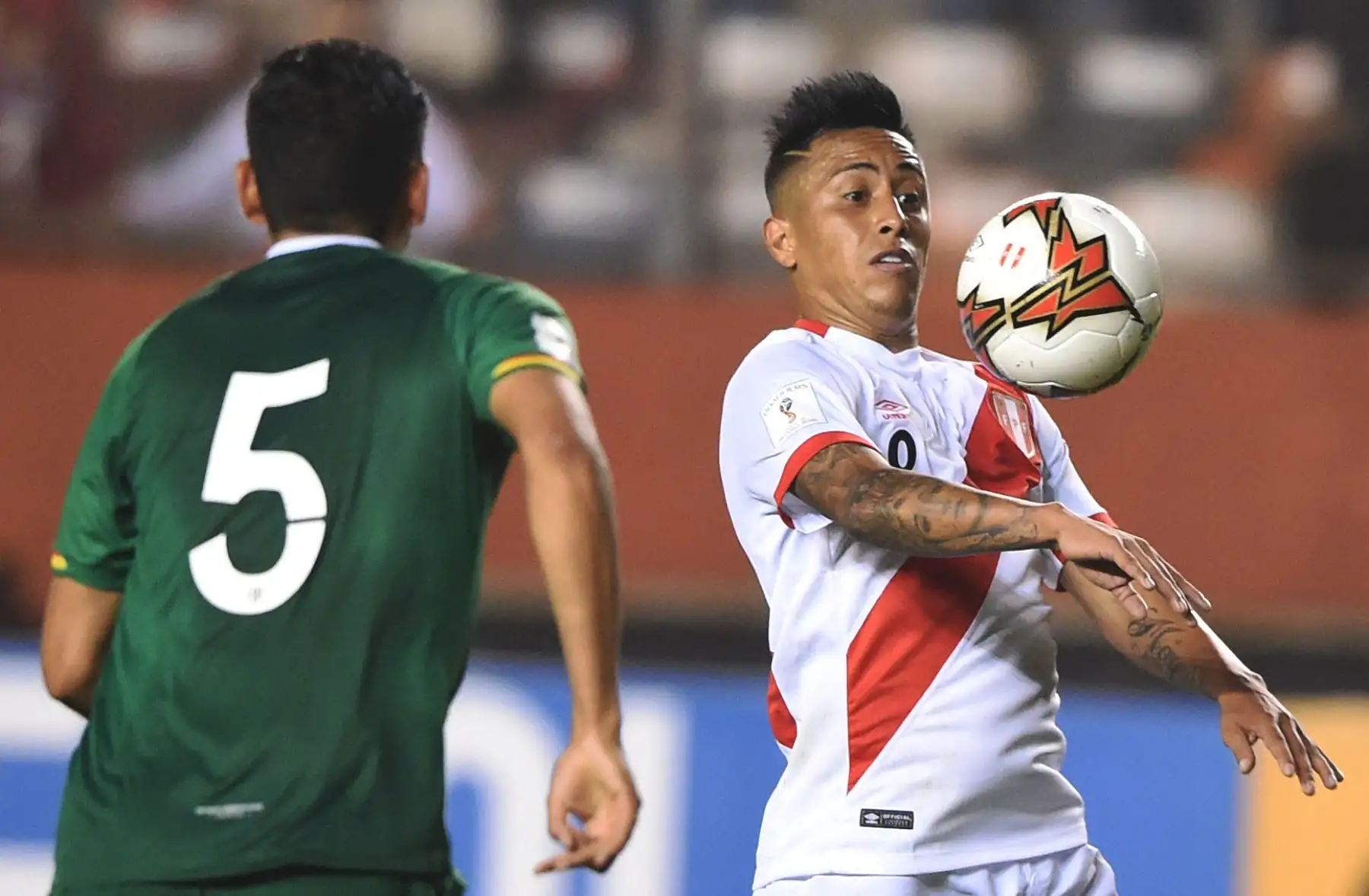 Christian Cueva.Foto: AFP
