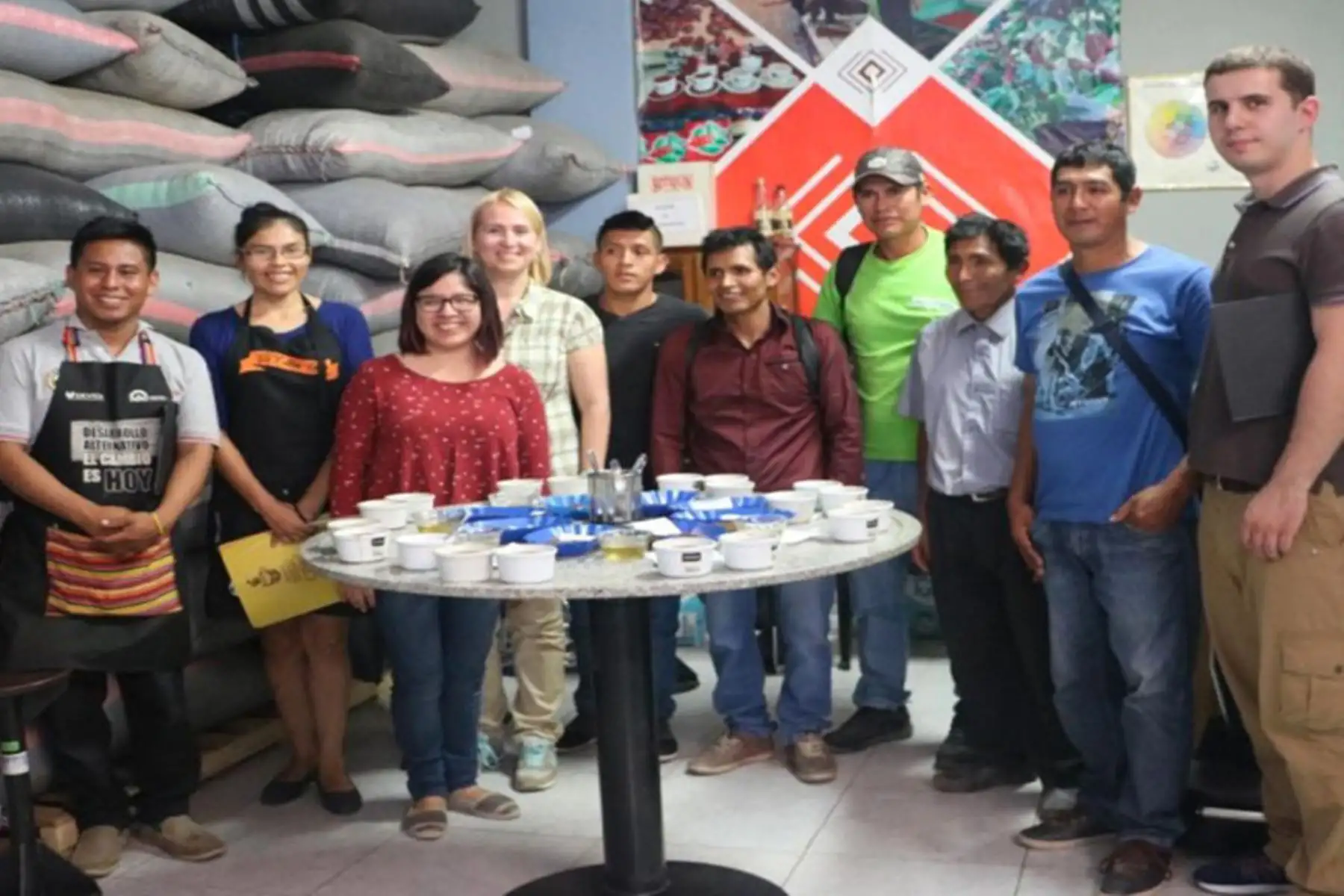 Cooperativa del Vraem conquista Rusia con su aromático café.Foto ANDINA/Difusión