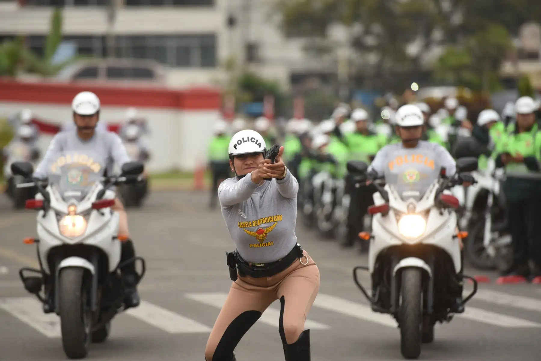 Ministerio del Interior entrega 994 motocicletas a la Policía Nacional para reforzar el patrullaje.Foto: ANDINA/Mininter